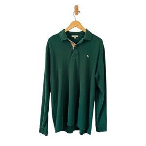 Burberry Medium Long Sleeve Polo Shirt Nova Check